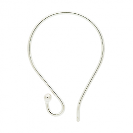 Silver Ear Wires EW4032