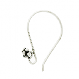 Silver Ear Wires EW4036