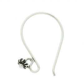 Silver Ear Wires EW4037