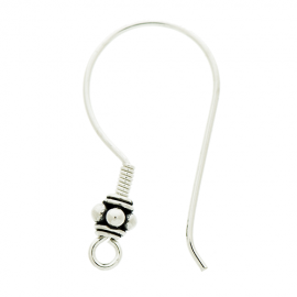 Silver Ear Wires EW4051