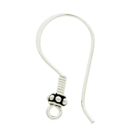 Silver Ear Wires EW4053