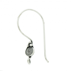 Silver Ear Wires EW4059