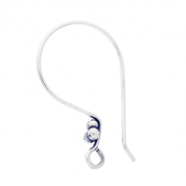 Silver Ear Wires EW4060